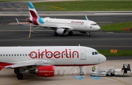 Air Berlin hủy bỏ nhiều chuyến bay do nhiều phi công cáo ốm 